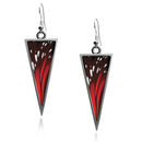 Butterfly wings Triangle earrings