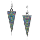 Henna Tattoo Triangle Earrings