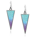 Mermaid Scales 2 Triangle Earrings
