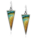 Butterfly wings Triangle earrings