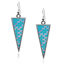 Mermaid Scales Triangle Earrings