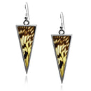 Butterfly wings Triangle earrings