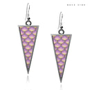 Mermaid Scales 2 Triangle Earrings