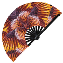 Colorful Wings Bamboo Hand Fan