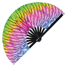 Colorful Wings Bamboo Hand Fan