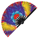 Colorful Wings Bamboo Hand Fan