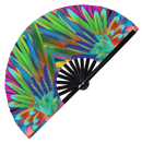 Colorful Wings Bamboo Hand Fan