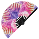 Colorful Wings Bamboo Hand Fan