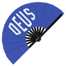 Deus Bamboo Hand Fan