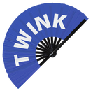 Twink Bamboo Foldable Hand Fan