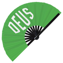 Deus Bamboo Hand Fan