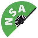 NSA Bamboo Hand Fan