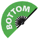 Bottom Bamboo hand fan