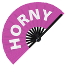 Horny Bamboo Hand Fan