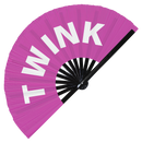 Twink Bamboo Foldable Hand Fan