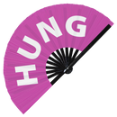 Hung Bamboo Hand Fan