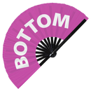 Bottom Bamboo hand fan