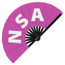 NSA Bamboo Hand Fan
