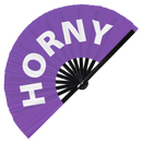 Horny Bamboo Hand Fan