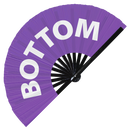 Bottom Bamboo hand fan