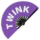 Twink Bamboo Foldable Hand Fan