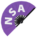 NSA Bamboo Hand Fan
