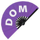 Dom Bamboo Hand Fan