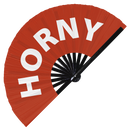 Horny Bamboo Hand Fan