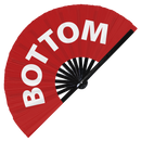 Bottom Bamboo hand fan