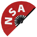 NSA Bamboo Hand Fan