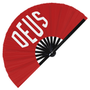 Deus Bamboo Hand Fan