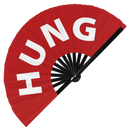 Hung Bamboo Hand Fan