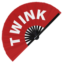 Twink Bamboo Foldable Hand Fan