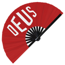 Deus Bamboo Hand Fan