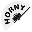 Horny Bamboo Hand Fan