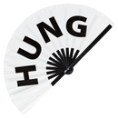 Hung Bamboo Hand Fan