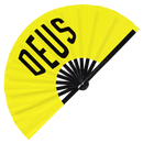 Deus Bamboo Hand Fan