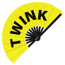 Twink Bamboo Foldable Hand Fan