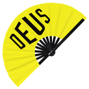 Deus Bamboo Hand Fan