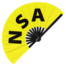 NSA Bamboo Hand Fan