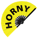 Horny Bamboo Hand Fan