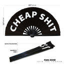 Cheap Shit Bamboo hand fan