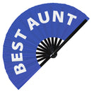 Best Aunt Bamboo hand fan