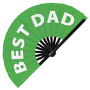 Best Dad Bamboo hand fan