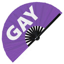Gay Bamboo Hand Fan