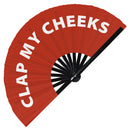 Clap My Cheeks Bamboo Hand Fan