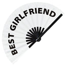 Best Girlfriend Bamboo hand fan