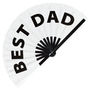 Best Dad Bamboo hand fan