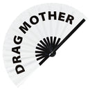 Drag Mother Bamboo Hand Fan