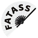 Fatass Bamboo Hand Fan